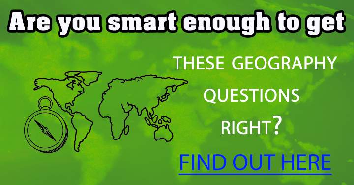 Banner for Geographical Trivia Test