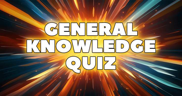 Banner for General Knowledge Quiz