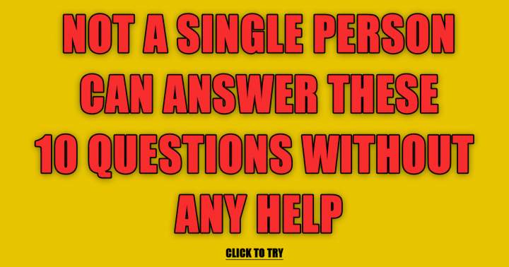 Banner for You'll surely require assistance with these questions.