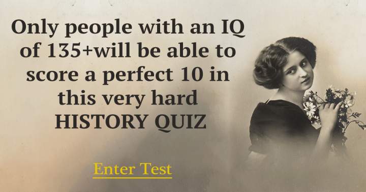 Historical Trivia Test