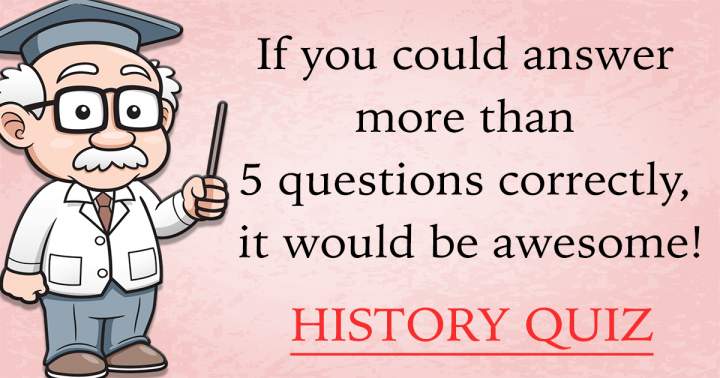 Banner for Fresh Historical Trivia Challenge