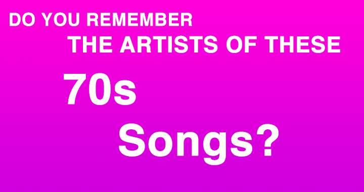 Banner for The artists behind these renowned 70s songs are often forgotten by most people.