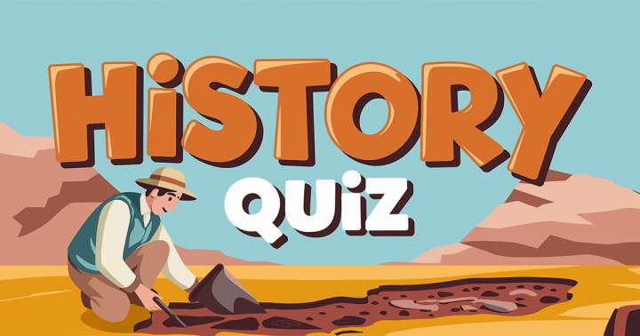 Quiz on historical events.