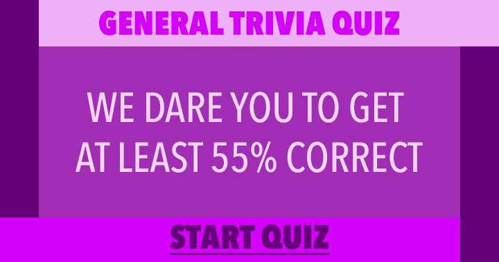 Banner for General Trivia Quiz