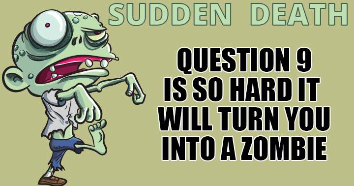 Banner for Sudden Death Quiz