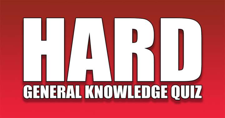 Banner for HARD General Knowledge Quiz