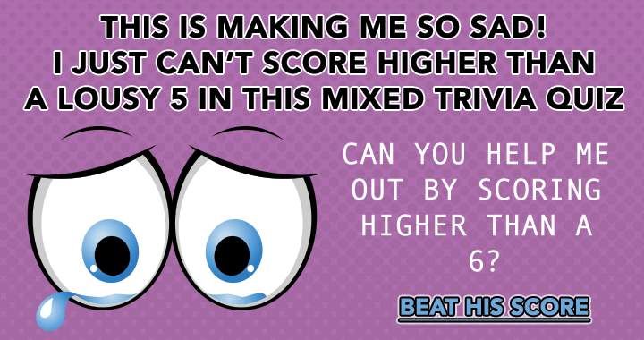 Banner for Play if you think you can score a 6 or higher! 