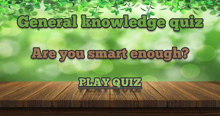 Banner for Are you smart enough?