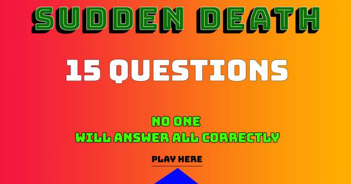 Banner for Nobody gets all 15 questions correctly!