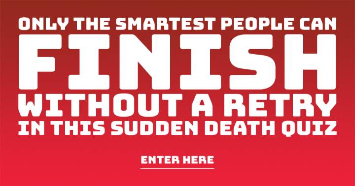 Banner for Sudden Death Quiz