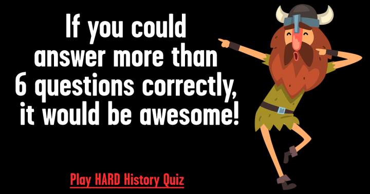 Banner for HARD History Quiz