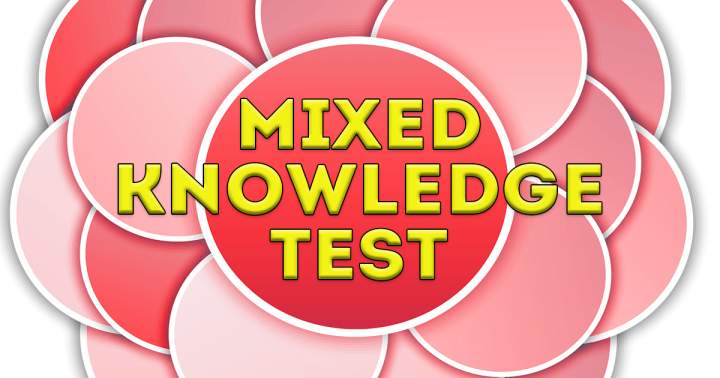 Banner for Mixed Knowledge Test