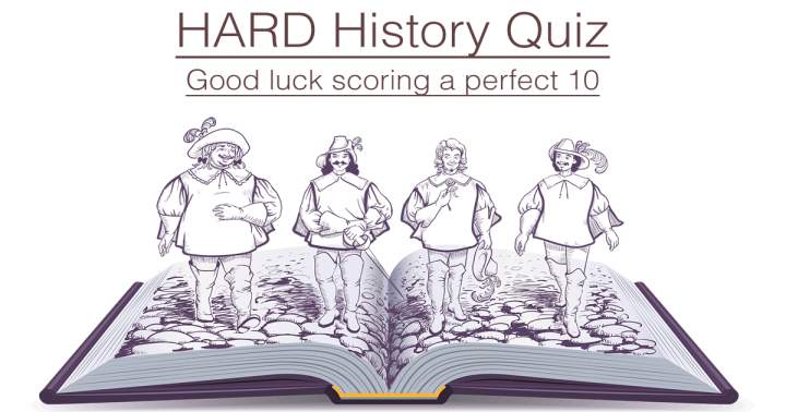 Banner for HARD History Quiz