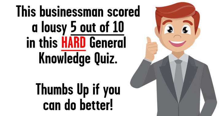 Banner for HARD General Knowledge Quiz