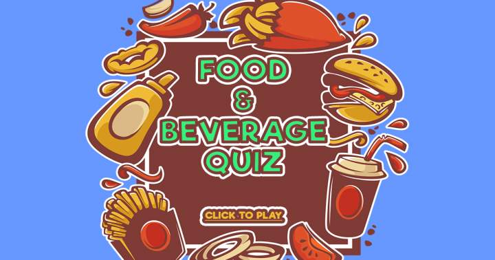 Banner for Food & Beverage Quiz