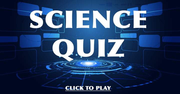 Banner for Science Quiz