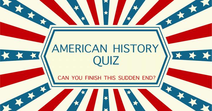 Banner for American History Quiz