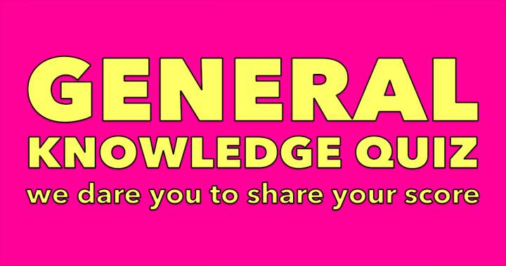 Banner for General Knowledge Quiz