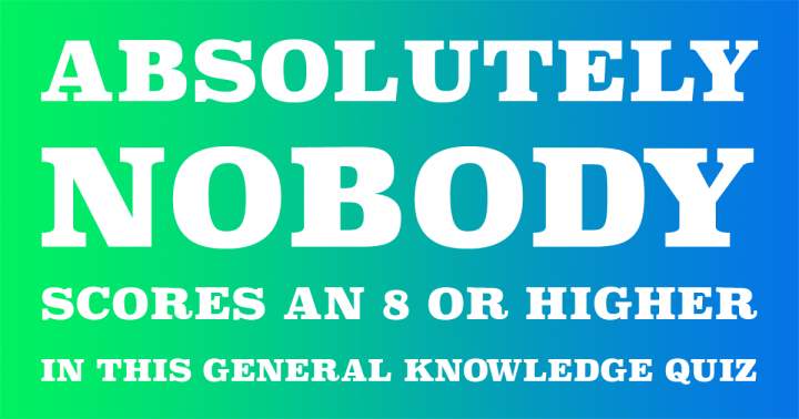 Banner for General Knowledge Quiz