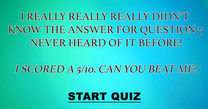 Banner for General Knowledge test