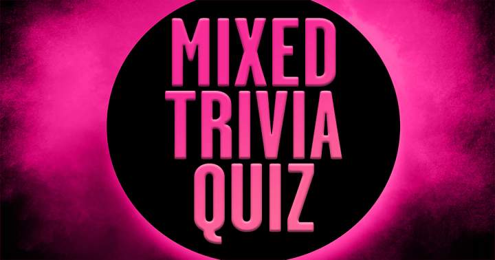 Banner for Mixed Trivia Quiz