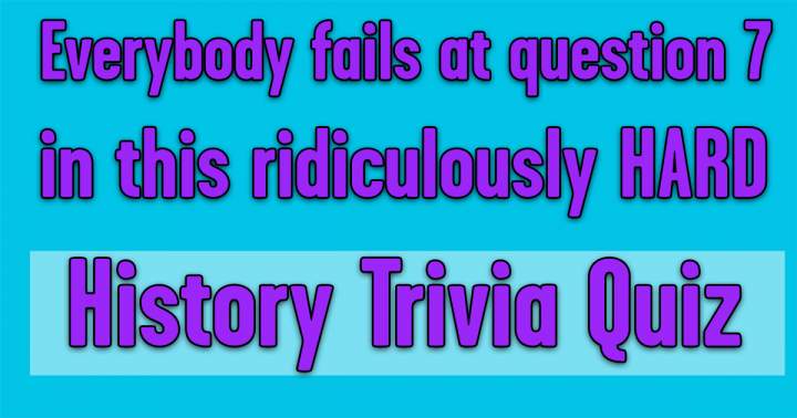 Banner for History Trivia Quiz